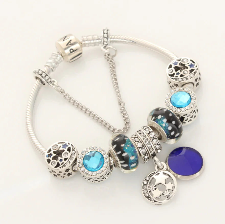 Pulseira Dreamcatcher - Design Estrelado ao Estilo Pandora