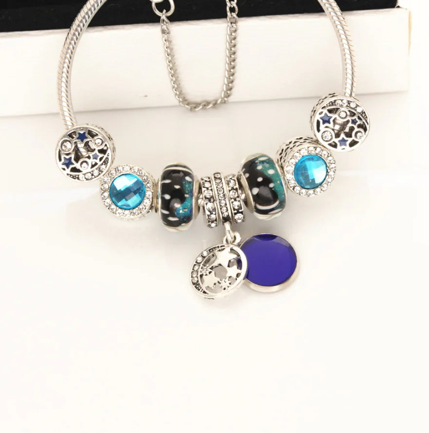Pulseira Dreamcatcher - Design Estrelado ao Estilo Pandora