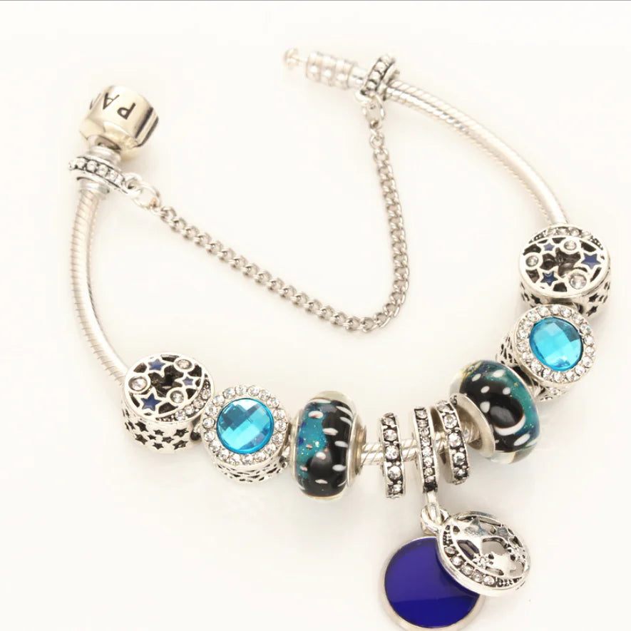 Pulseira Dreamcatcher - Design Estrelado ao Estilo Pandora