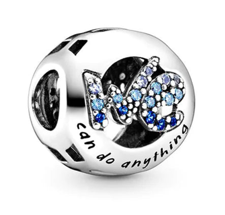 'We can do Anything" Berloque Unicornio para Pulseira Pandora