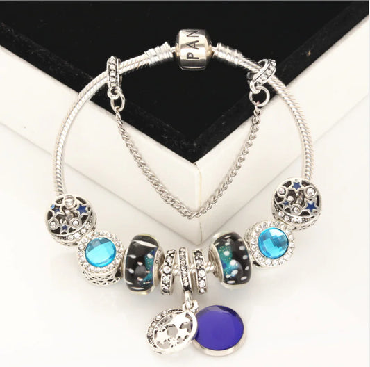 Pulseira Dreamcatcher - Design Estrelado ao Estilo Pandora